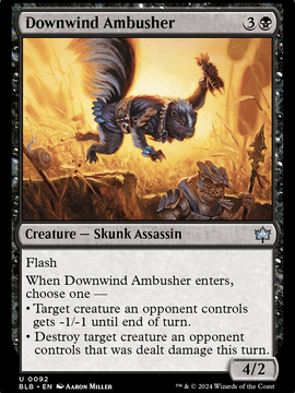 Downwind Ambusher (BLB-092) - Bloomburrow