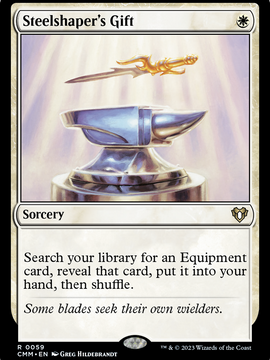 Steelshaper's Gift (CMM-059) - Commander Masters