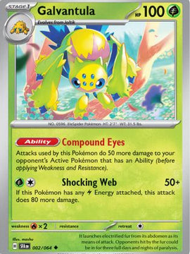 Galvantula (2) [SV: Shrouded Fable] Reverse Holofoil