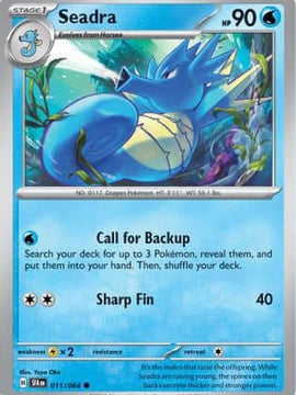 Seadra (11) [SV: Shrouded Fable]