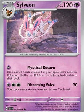 Sylveon (22) [SV: Shrouded Fable] Reverse Holofoil