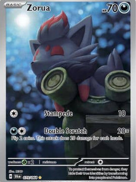 Zorua (75) [SV: Shrouded Fable] Holofoil