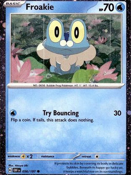 Froakie - 056/197 (Cosmos Holo) 56 - Miscellaneous Cards & Products Holofoil