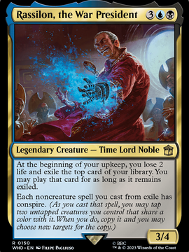 Rassilon, the War President (WHO-150) - Doctor Who