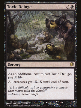 Toxic Deluge (C13-096) - Commander 2013