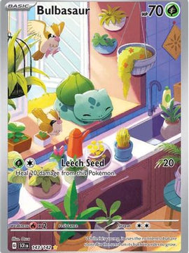 Bulbasaur 143 - SV07 Stellar Crown Holofoil