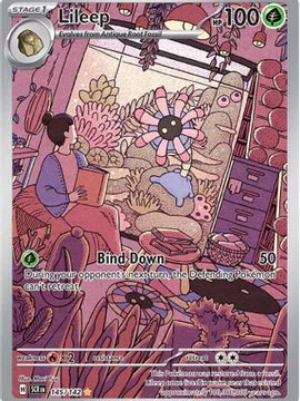 Lileep 145 - SV07 Stellar Crown Holofoil