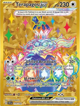 Terapagos ex 173 - SV07 Stellar Crown Holofoil