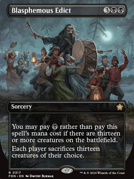 Blasphemous Edict (FDN-317) - Foundations (Borderless)