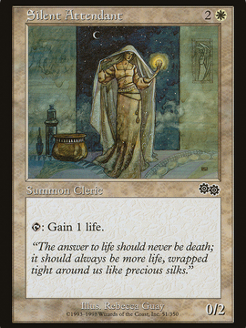 Silent Attendant (USG-051) - Urza's Saga