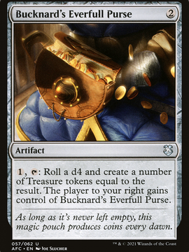 Bucknard's Everfull Purse (AFC-057) - Forgotten Realms Commander