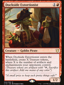 Dockside Extortionist (C19-024) - Commander 2019