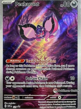 Pecharunt - 129 (Pokemon Center Exclusive) 129 - SV Scarlet & Violet Promo Cards Holofoil