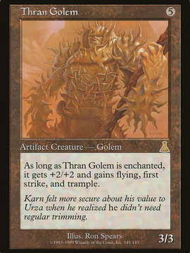 Thran Golem (UDS-141) - Urza's Destiny Foil