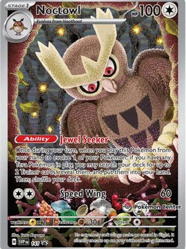 Noctowl - 141 (Pokemon Center Exclusive) 141 - SV Scarlet & Violet Promo Cards Holofoil