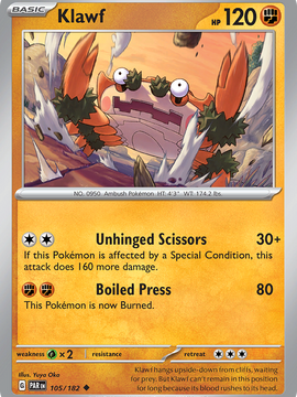 Klawf (105/182) [Paradox Rift]