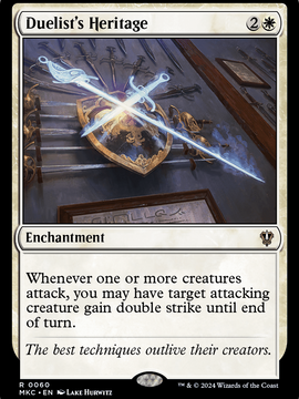 Duelist's Heritage (MKC-060) - Murders at Karlov Manor Commander