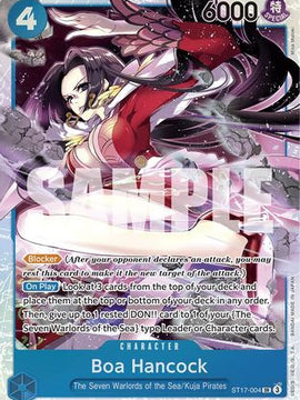 Boa Hancock (ST17-004) - Starter Deck 17: BLUE Donquixote Doflamingo Foil