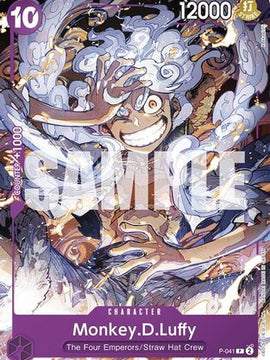 Monkey.D.Luffy (P-041) (P-041) - Starter Deck 18: PURPLE Monkey.D.Luffy
