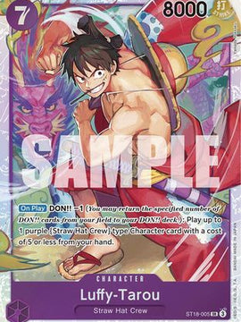 Luffy-Tarou (ST18-005) - Starter Deck 18: PURPLE Monkey.D.Luffy Foil