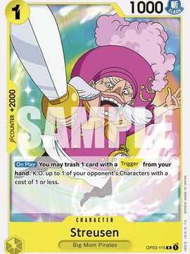 Streusen (OP03-115) - Starter Deck 20: YELLOW Charlotte Katakuri