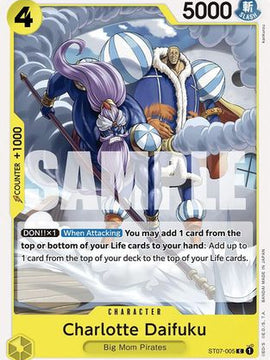 Charlotte Daifuku (ST07-005) - Starter Deck 20: YELLOW Charlotte Katakuri