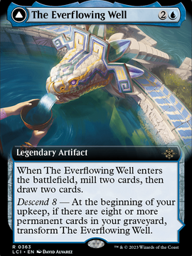 The Everflowing Well // The Myriad Pools (LCI-363) - The Lost Caverns of Ixalan: (Extended Art) Foil