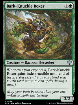 Bark-Knuckle Boxer (BLB-164) - Bloomburrow