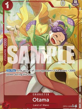 Otama (Alternate Art) (OP01-006) - Premium Booster -The Best- Foil