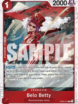 Belo Betty (Jolly Roger Foil) (OP05-015) - Premium Booster -The Best- Foil