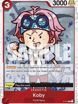 Koby (Jolly Roger Foil) (P-014) - Premium Booster -The Best- Foil