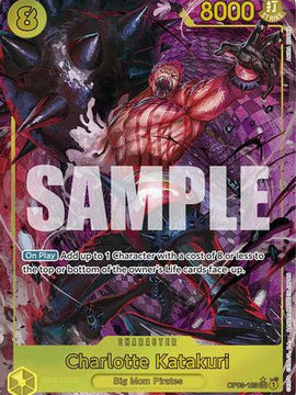 Charlotte Katakuri (Alternate Art) (OP03-123) - Premium Booster -The Best- Foil