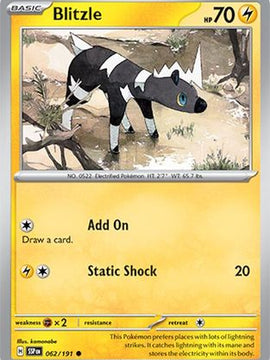 Blitzle 62 - SV08 Surging Sparks