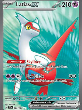 Latias ex 220 - SV08 Surging Sparks Holofoil