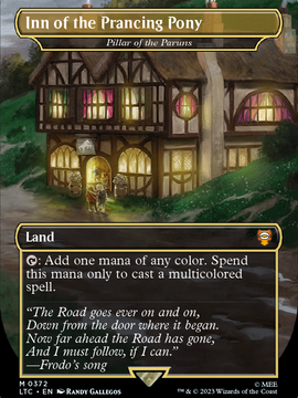 Pillar of the Paruns (LTC-372) - Tales of Middle-earth Commander / Inn of the Prancing Pony (Borderless) Foil
