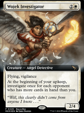 Wojek Investigator (MKM-429) - Murders at Karlov Manor: (Extended Art) Foil