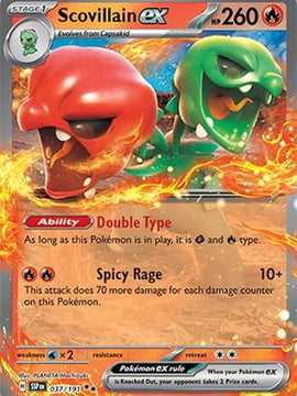 Scovillain ex 37 - SV08 Surging Sparks Holofoil