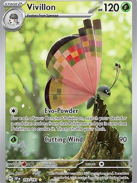 Vivillon 193 - SV08 Surging Sparks Holofoil