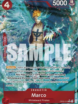 Marco (Full Art) (OP02-018) - Premium Booster -The Best- Foil