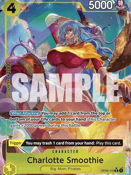 Charlotte Smoothie (Full Art) (OP03-110) - Premium Booster -The Best- Foil