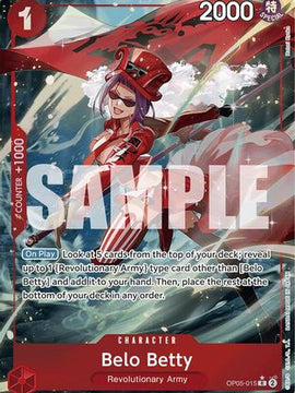 Belo Betty (Full Art) (OP05-015) - Premium Booster -The Best- Foil