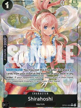 Shirahoshi (OP05-082) (Alternate Art) (OP05-082) - Premium Booster -The Best- Foil