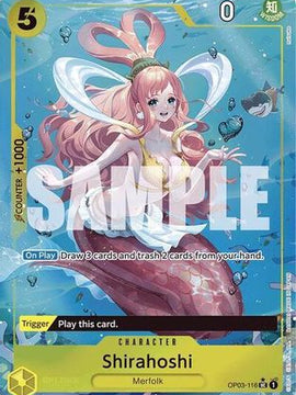 Shirahoshi (OP03-116) (Full Art) (OP03-116) - Premium Booster -The Best- Foil