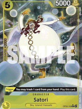 Satori (Full Art) (OP05-105) - Premium Booster -The Best- Foil