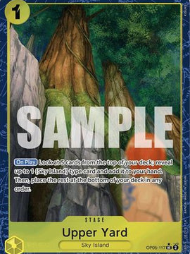 Upper Yard (Alternate Art) (OP05-117) - Premium Booster -The Best- Foil