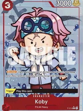 Koby (Full Art) (P-014) - Premium Booster -The Best- Foil