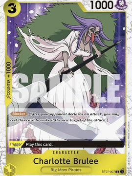 Charlotte Brulee (Jolly Roger Foil) (ST07-007) - Premium Booster -The Best- Foil