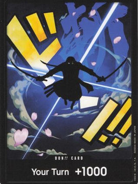 DON!! Card (Zoro) - Premium Booster -The Best-