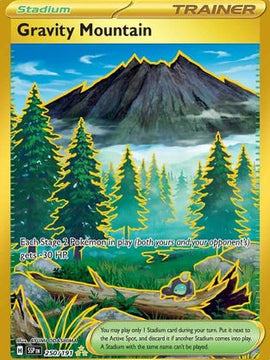 Gravity Mountain - 250/191 250 - SV08 Surging Sparks Holofoil