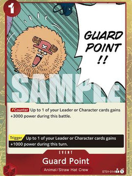 Guard Point (Textured Foil) (ST01-014) - Premium Booster -The Best- Foil